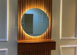 coifeuse 2t  avec miroir led