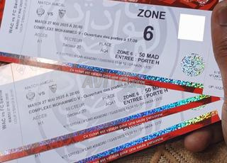 Ticket wydad vs sevilla ZONE 6