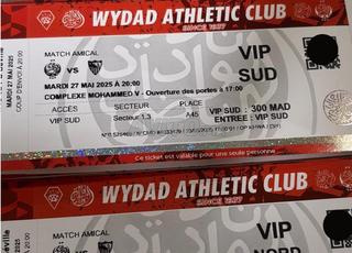 Billets de match Wydad VS Fc seville 