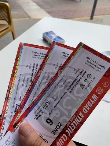 Ticket wydad vs séville zone 4 et 6
