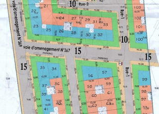 lot de terrain à vendre à côté Marjane safi 