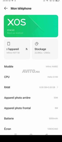 Infinix hot 50 