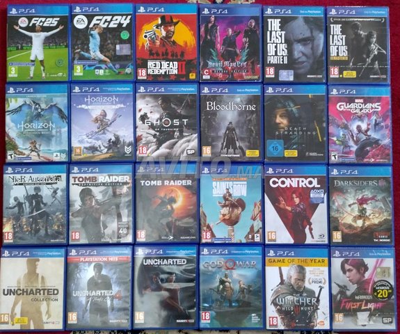 jeux CD PS4 comme neuve 
