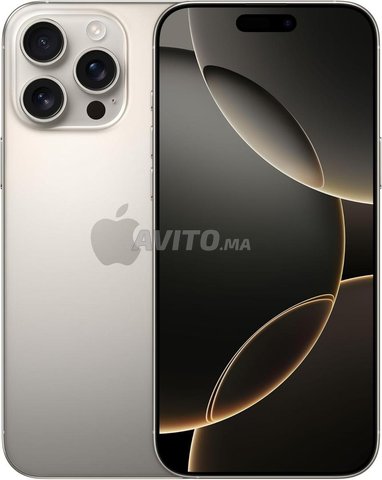 iPhone 16 Pro Max, Titane Naturel