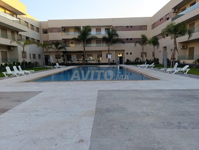  Appart avec piscine à 200 m de la plage de sable
