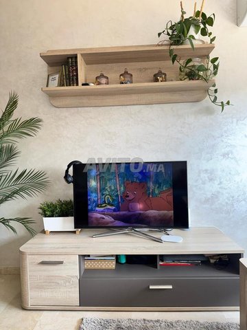 Meuble TV avec étagère & Table basse