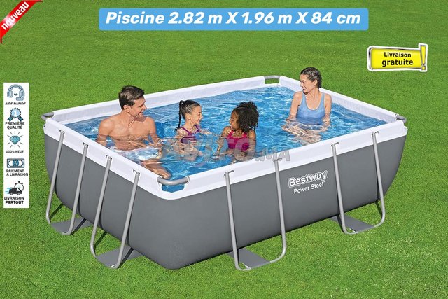 Piscine Hors Sol 2.82x1.96Mx84CM