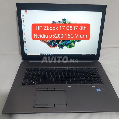 Station de travail HP Zbook 