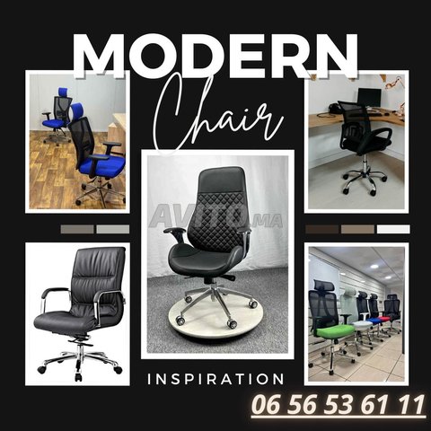 🪑 Chaise de bureau professionnel support lombaire