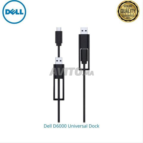 Docking Station Dell D6000 WiFi à Jusqu'à trois - 2