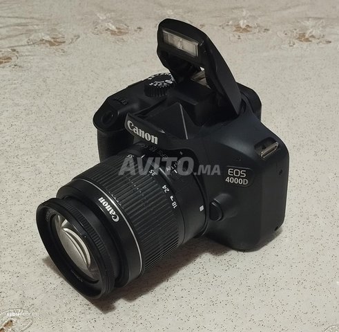 Caméra Canon 4000D avec accessoires  Très bon état