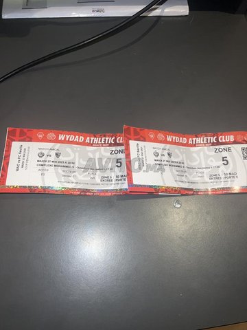 2 billets Wac Séville zone 5