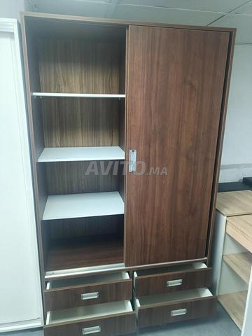 placard avec 2 porte coulisse en bois MDF18 - 2