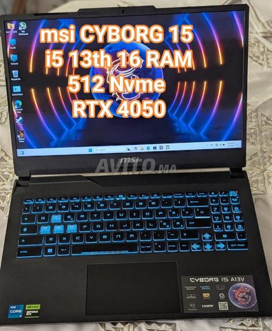 Msi i5 13th RTX 4050