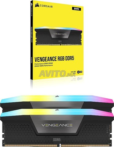 RAM RGB DDR5 32 Go (2 x 16 Go) 6000 MHz