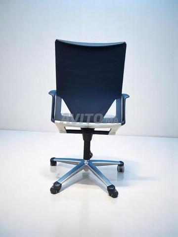 Chaise roulette Wilkhahn Modus tissu dossier mesh