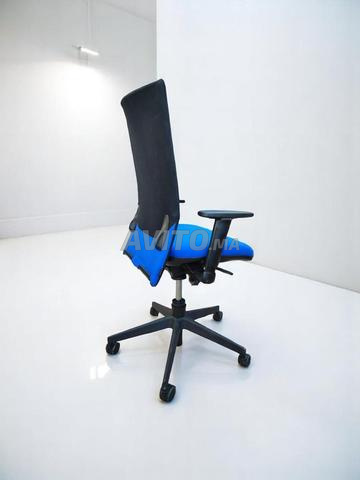 Chaise à roulettes Eurosit avec support lombaire