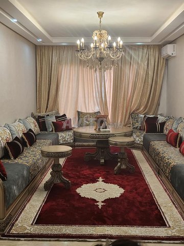 un joli salon marocain à vendre 