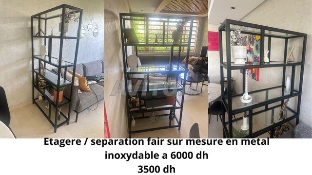 Étagère séparation 