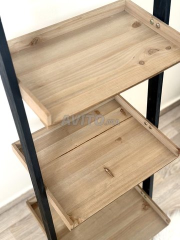 Étagère échelle en bois