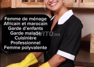 nounou / femme de ménage / garde enfants