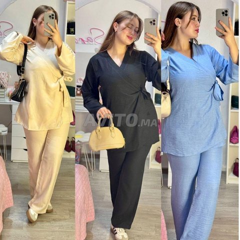 Ensemble femme اونصومبل صيفي همسة