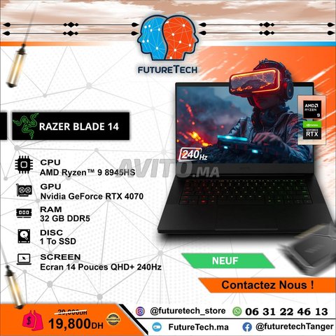 Razer Blade 14 R9 - RTX 4070