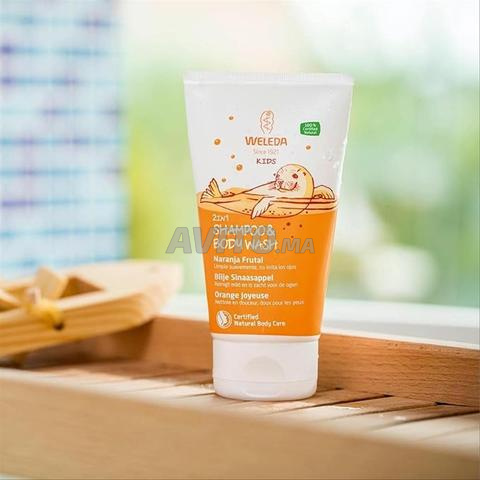 WELEDA 2EN1 Douche & Shampoo BIO Orange fruitée - 2