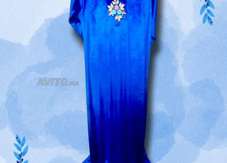 💙 بجامة راقية بلون أزرق أنيق 💙