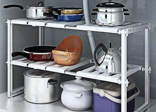 ✅Under The Sink Organizer  منضم تحت حوض الغسيل