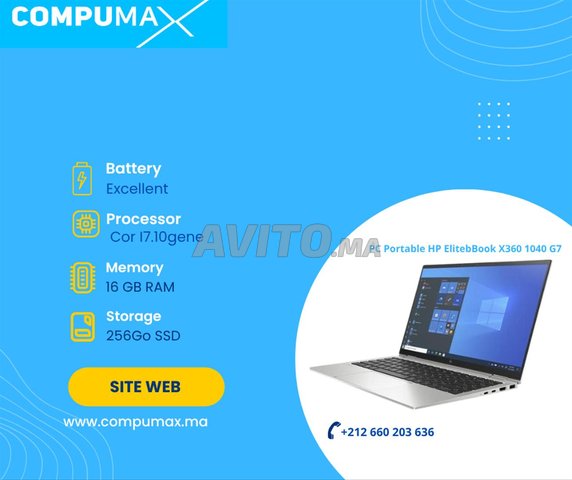 HP EliteBook x360 1040 G7 Core i7 10ème génération