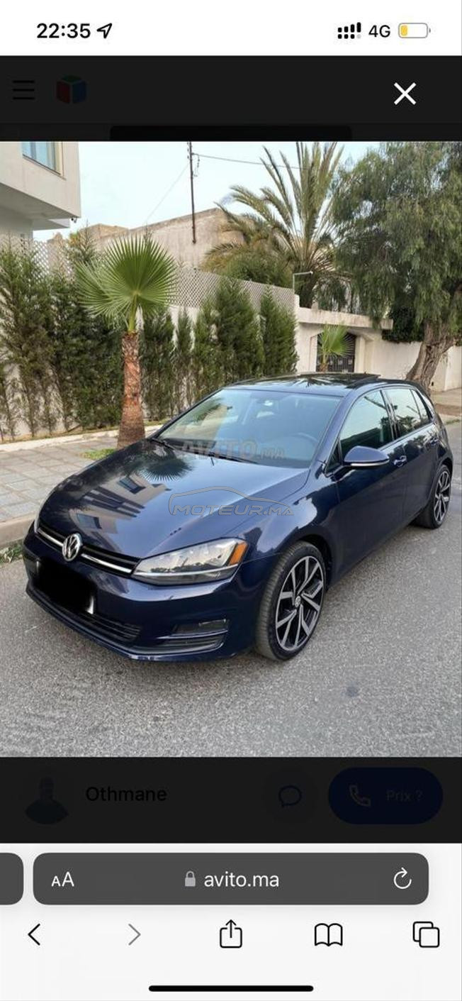 Volkswagen Golf 7 Diesel Automatique 2019