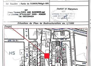 Terrain à vendre à aourir 