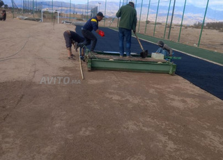 malaxeur de SBR et finisher a SBR