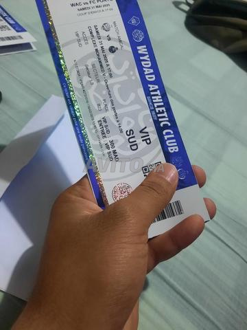 ticket Vip Sud disponible Wydad VS PORTO