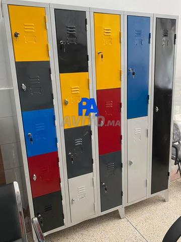 casier/vestiaire métallique de 1 à 4 portes