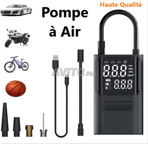 Pompe à air portable pour le gonflage de pneu 