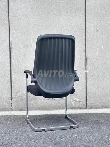 chaise visiteur mesh luge chromé avec coque 