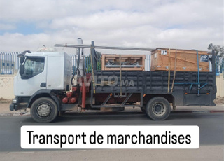 Location camion grue et transport marchandises