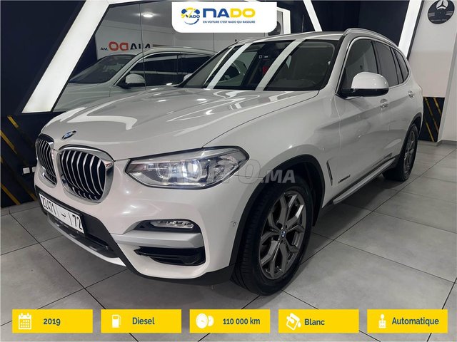 BMW X3 Diesel Automatique 2019 à Casablanca