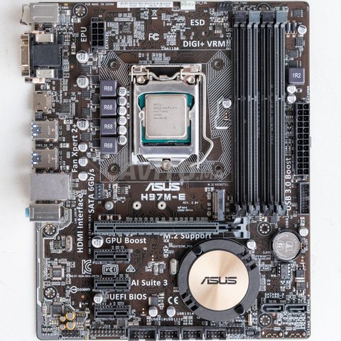 Combo i5-4460 PC, 12GB DDR3 RAM, Asus H97M-E Board