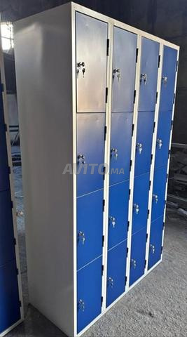 casier/vestiaire métallique de 1 à 4 portes