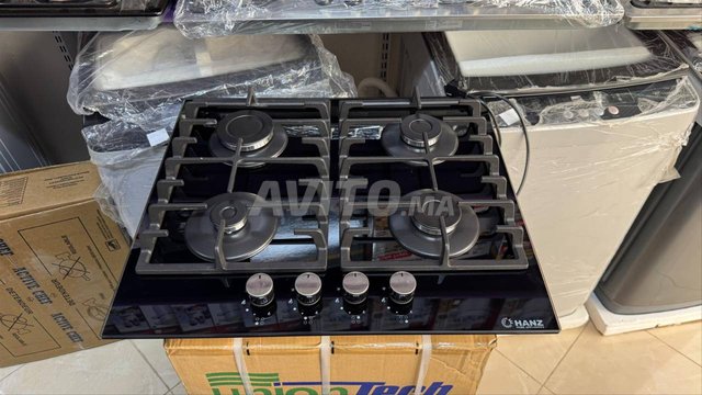 بلاك غاز اسود اونكاستري (فورنو 4) HANZ 60سم 