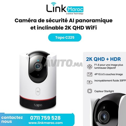 Tapo C225 Maroc Casablanca Bon Prix LinkMaroc.com