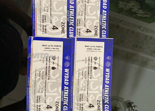 Tickets Zone 4 Wydad vs Porto