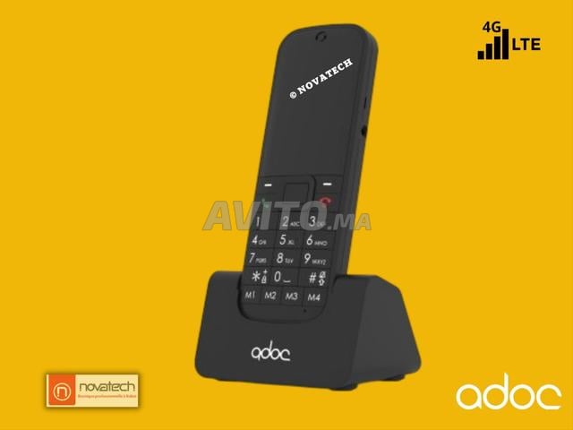 Téléphone sans fil ADOC K1 Carte Sim 2G/3G/4G - 2