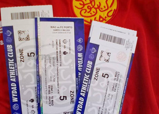 ticket wydad vs Porto Zone 5/7