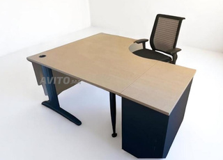 Bureau Angle Haworth avec caisson 160x140cm
