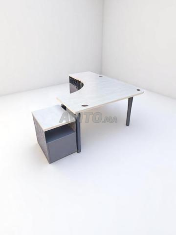 Bureau angle Ronéo 180x140cm avec caisson