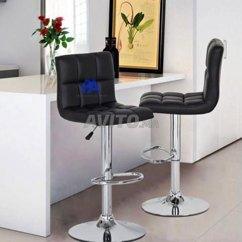 Fauteuil de bureau \ Chaise visiteur luge chromé - 2